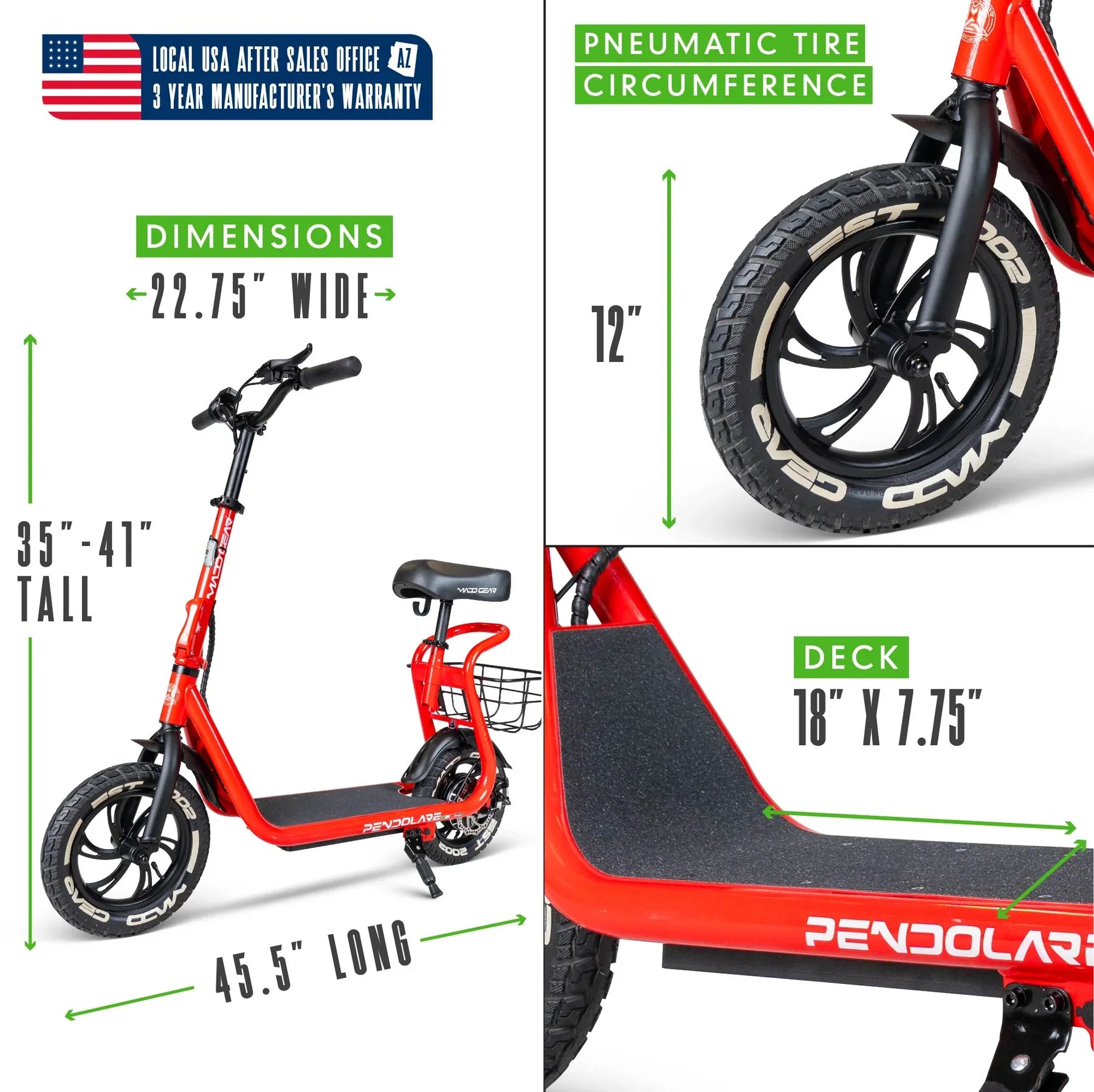 Madd Gear Pendolare for Teens and Adults