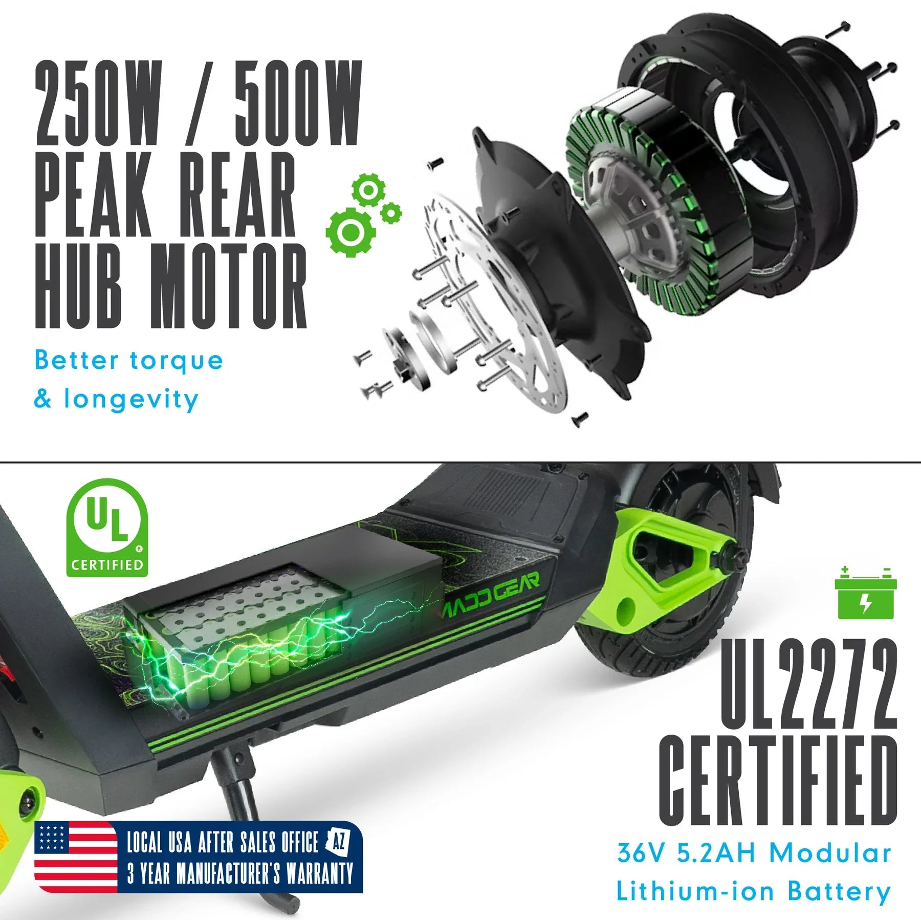 Terra-X Madd Gear Black Green