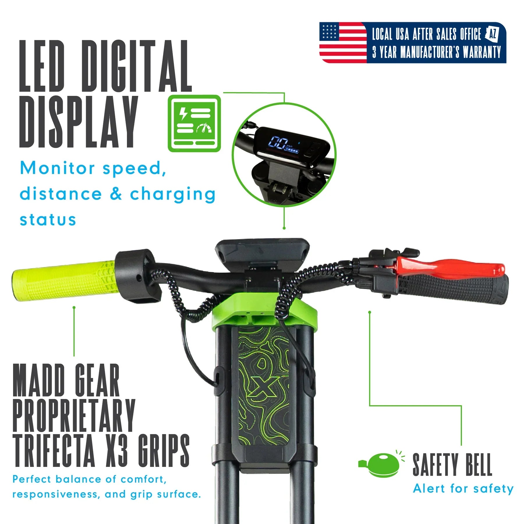 Terra-X Madd Gear Black Green