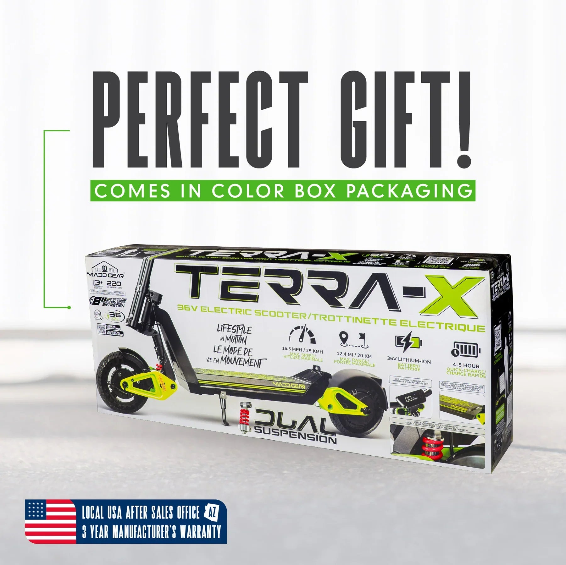 Terra-X Madd Gear Black Green