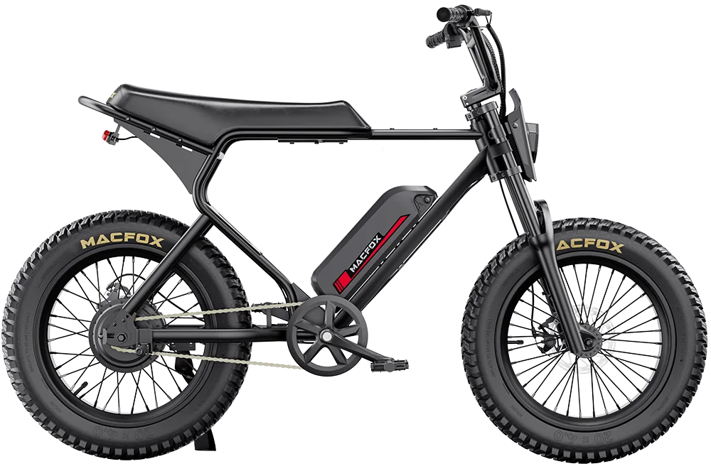 Macfox X1S Commuter Ebike 38 to 76 miles 25mph