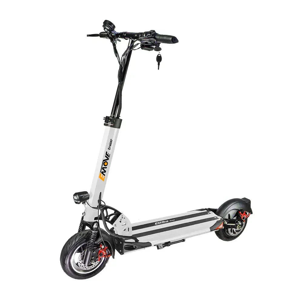 EMOVE Cruiser V2 – 52V and 60V Quad Suspension 62-Mile Long-Range Scooter